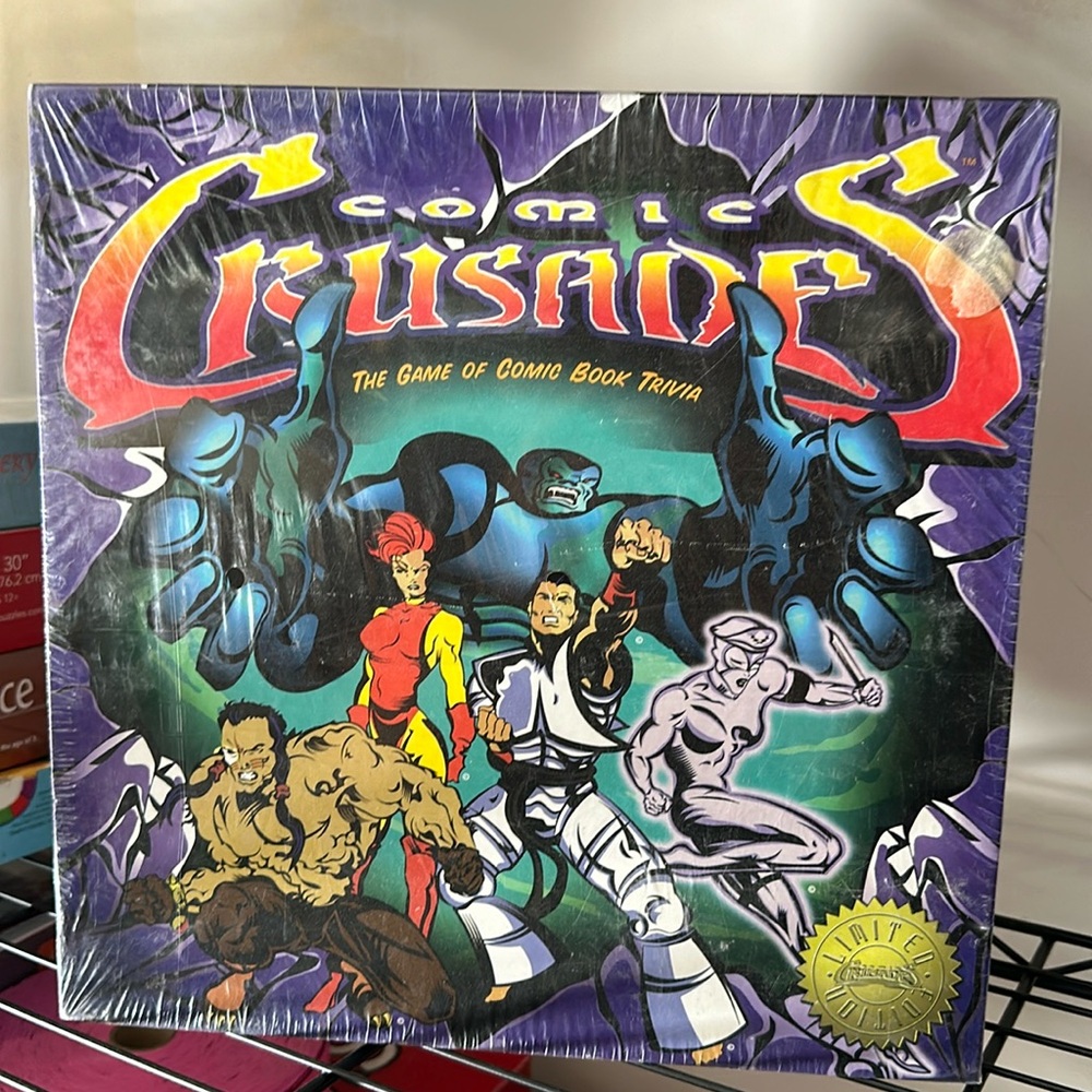 Comic Crusades The Game of Comic Book Trivia NEW